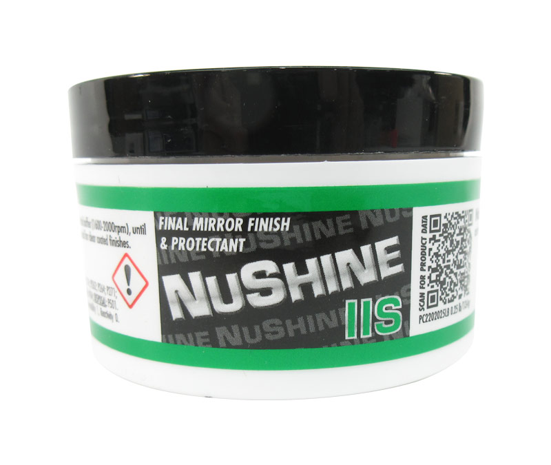 Nuvite® Nushine II® Grade S Final Finish Only Aircraft Metal and Paint Polish - 1/4 lb Jar - 24 Each