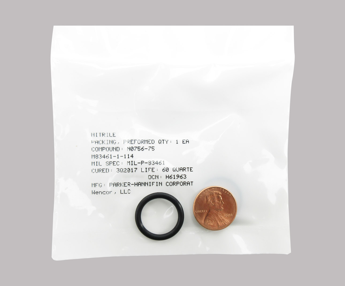 Military Specification M83461/1-114 O-Ring - 20/Pack