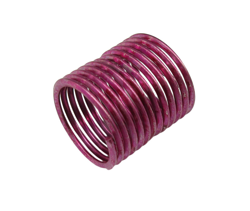 Military Standard MS21209F8-15 Crescent Steel Insert, Screw Thread - 12/Pack