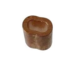 Military Standard MS51844-40 Plain Copper 1/32" Swaging-Wire Rope Sleeve - 90/Pack
