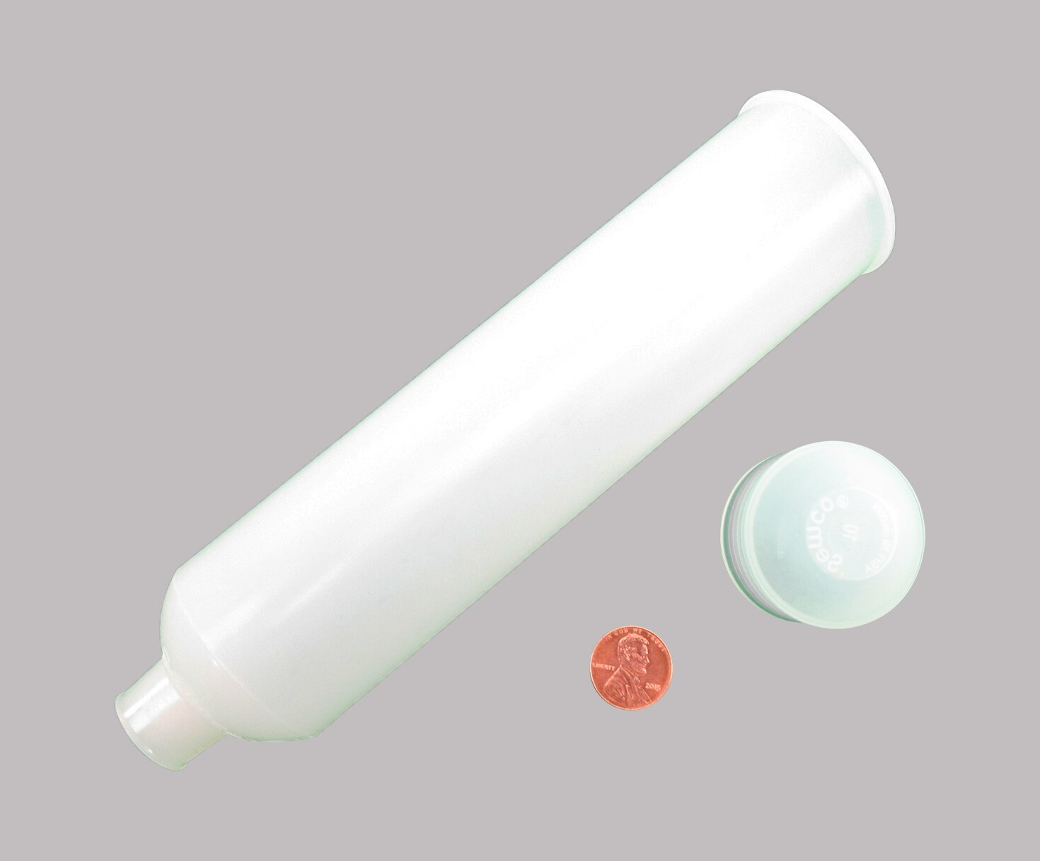 PPG® Semco® 220333 Clear Plastic Low Density 6 oz CWP Plunger Disposable Sealant Cartridge