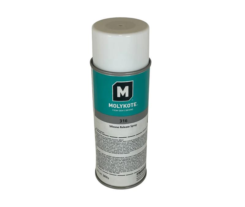 DUPONT™ MOLYKOTE® 316 Clear Silicone Release Agent - 400 mL Aerosol Can