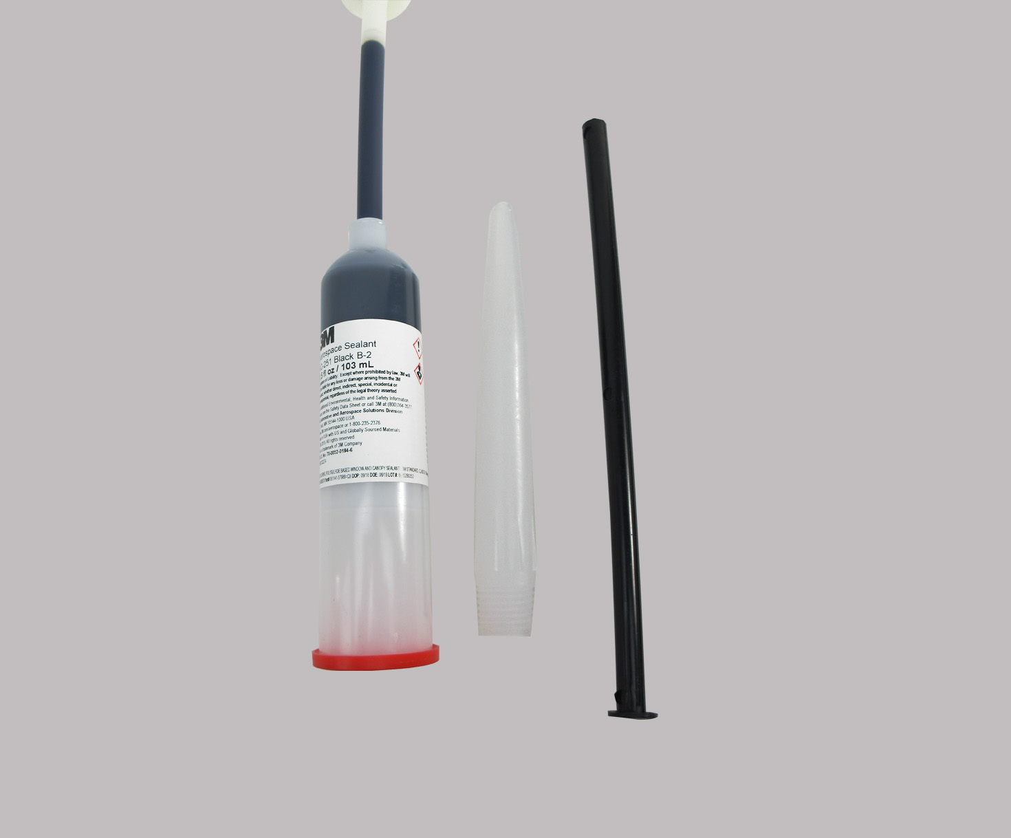 3M™ Aerospace AC-251 B-2 3M Standard Class B-2 Spec Canopy & Windshield Sealant - 6 oz Injection Kit (3.5 oz Net Wt)
