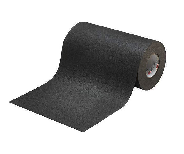 3M™ 048011-19300 Safety-Walk™ 310 Black Slip-Resistant Medium Resilient Tapes & Treads - 24" x 60' Roll