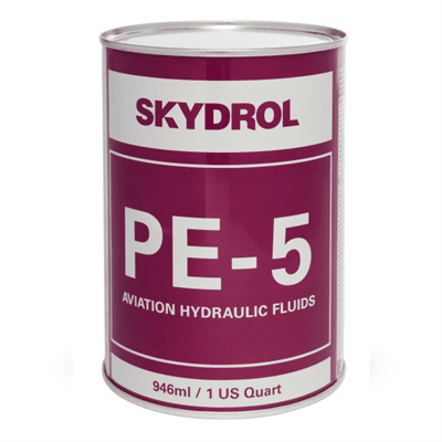 Skydrol® PE-5 Purple BMS3-11P Type V, Grade A, Grade C Spec Aviation Hydraulic Fluid - Quart Can