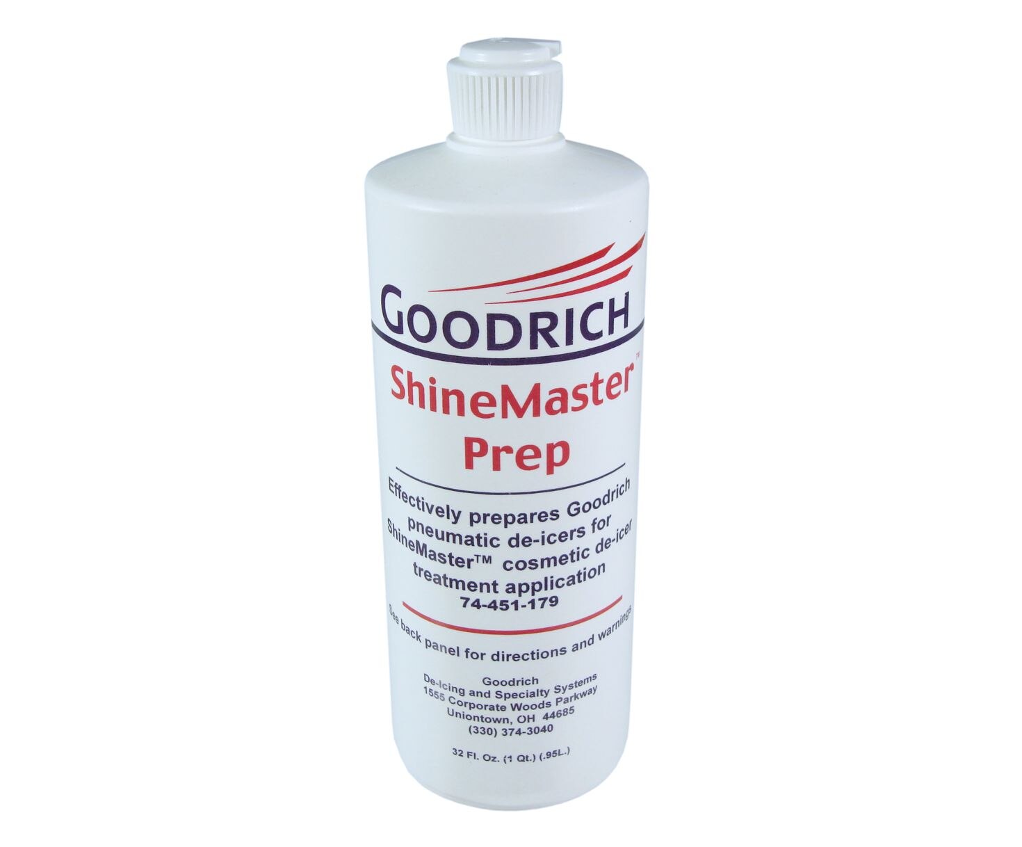 GOODRICH 74-451-179 ShineMaster Prep Cleaner - Quart Bottle