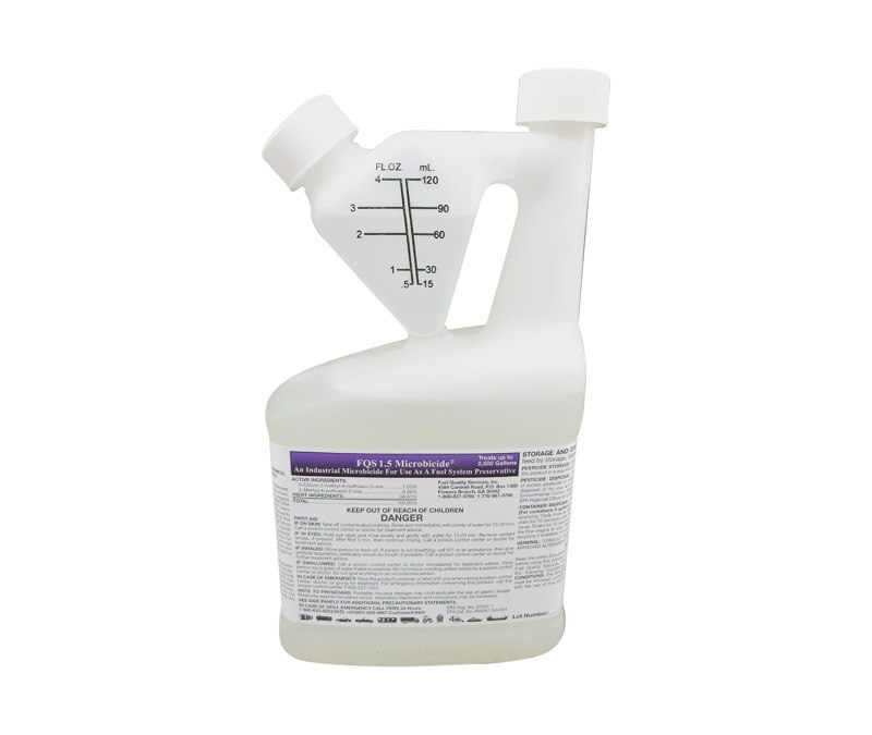 FQS 1.5 Microbicide® Antimicrobial Fuel Preservation Additive - Quart Tip & Pour Container