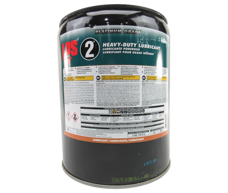 LPS® 00205 LPS® 2 Brown Heavy-Duty Lubricant - 5 Gallon Pail