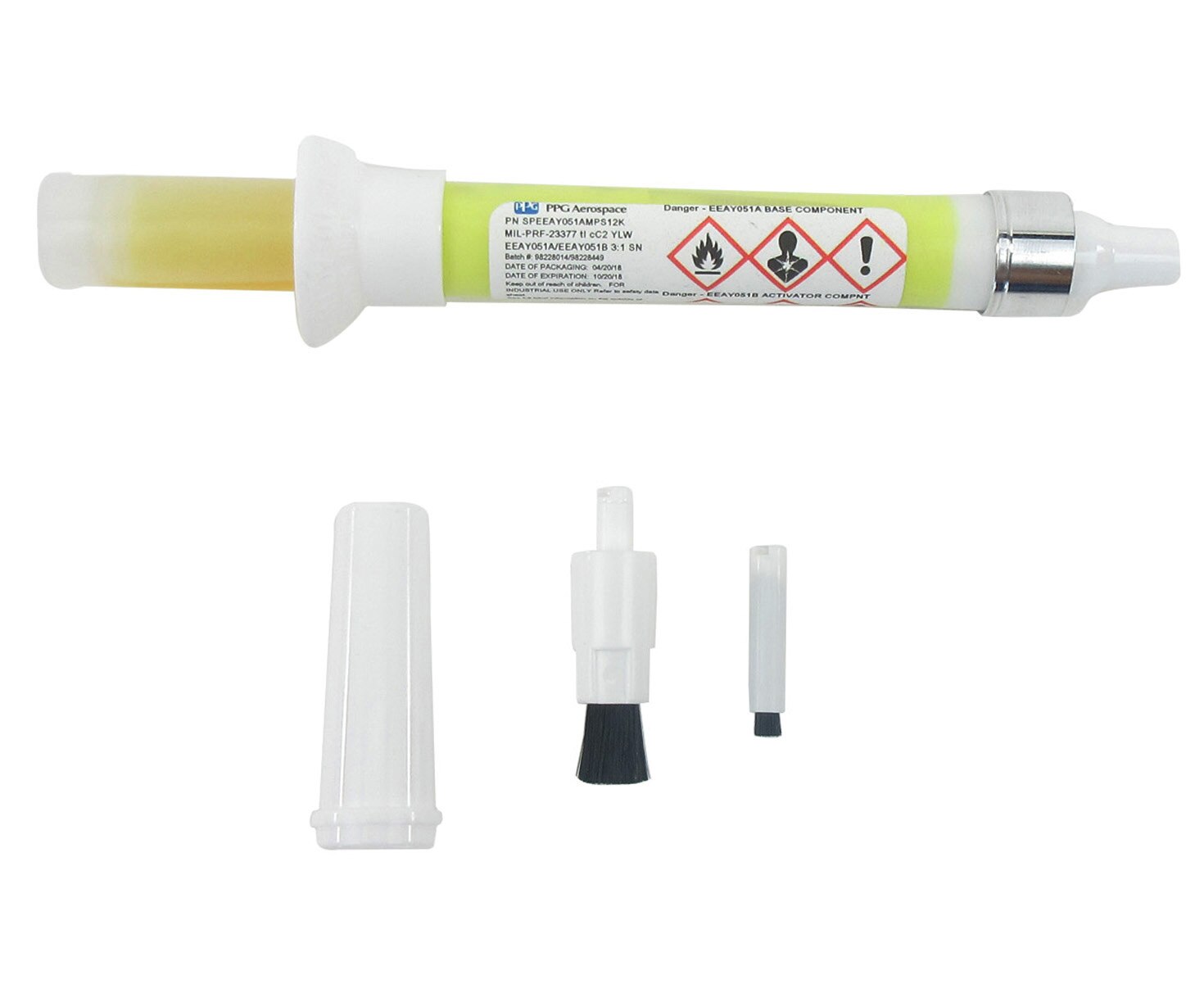 PPG® Eco-Prime™ EEAY051 Yellow MIL-PRF-23377 Type I Class C2 Spec Military Epoxy Primer - 10cc Sempen®