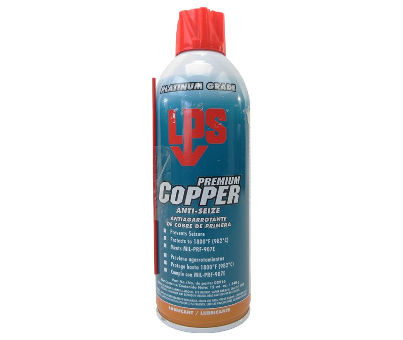 LPS® 02916 Copper Anti-Seize Lead-Free Lubricant - 12 oz Aerosol Can