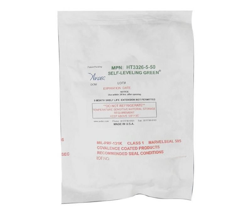 Av-Dec® HT3326-5-50 Self-Leveling Green® Watertight Flexible Polyurethane Injectable Sealant - 50cc Cartridge