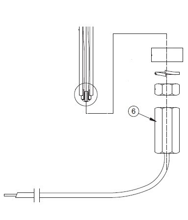 WHELEN® 02-0350183-00 Model A343 Connector Nut Assembly