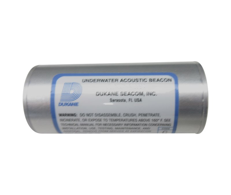 DUKANE SEACOM DK140 Silver Non-TSO'd 30-Day Underwater Acoustic Beacon