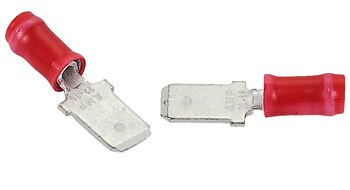 TE Connectivity 66023-2 Quick Disconnect Terminal 16-22AWG Tab 23.11mm 7.87mm Tin - 100/Pack