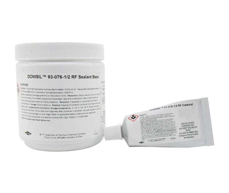 DOWSIL™ 93-076-1/2 RF Aerospace Silicone Sealant & Catalyst - 453 Gram (1 lb) Kit