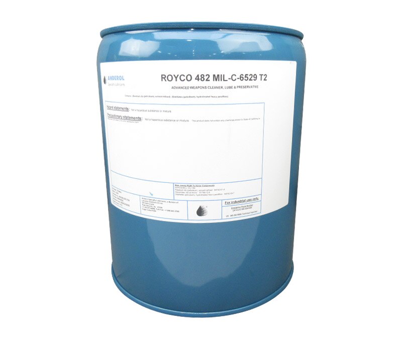 ROYCO® 482 MIL-C-6529C2, Type II Spec Corrosion Preventative Oil - 5 Gallon Pail