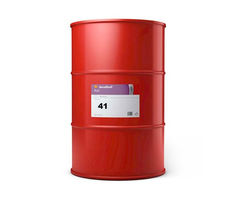 AeroShell™ Fluid 41 Mineral Aircraft Hydraulic Fluid - 203 Liter Drum