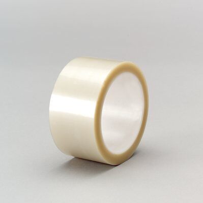 3M™ 051128-99902 Transparent 850 Polyester 1.9 Mil Film Tape - 4" x 216 Yard Roll - 2/Pack