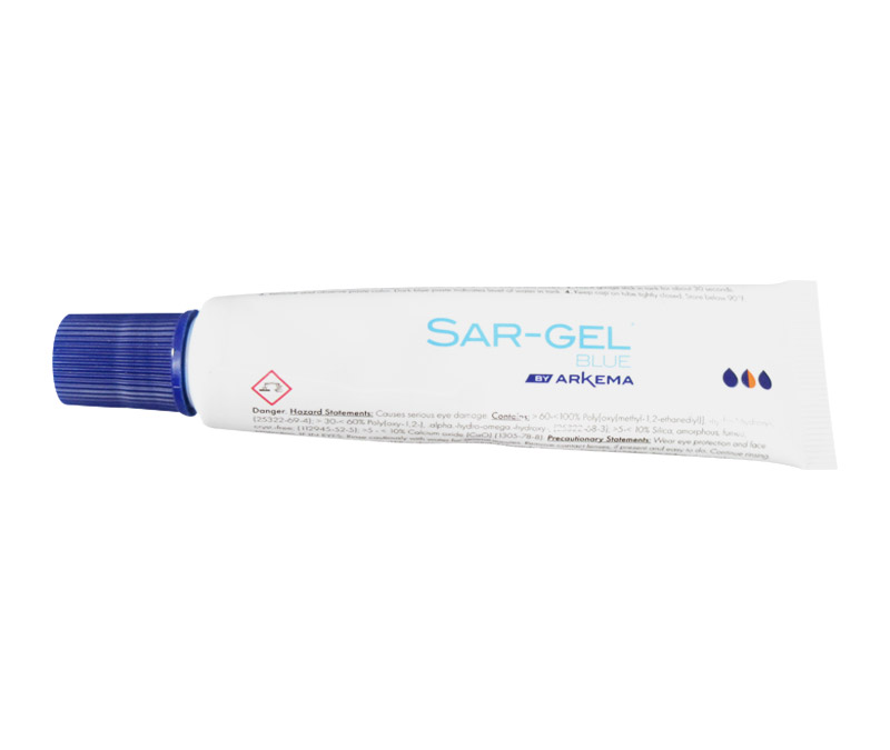 Arkema SAR-GEL® Blue AvGas /Jet Fuel Water Finding Paste - 1 oz Tube