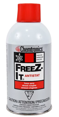 Chemtronics® FreeZ-It® ES1051 Clear Anti-Static Freeze Spray - 10 oz Aerosol Can