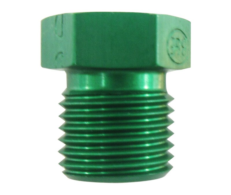 Military Standard MS21913D5 Aluminum Plug, Tube Fitting, Threaded
