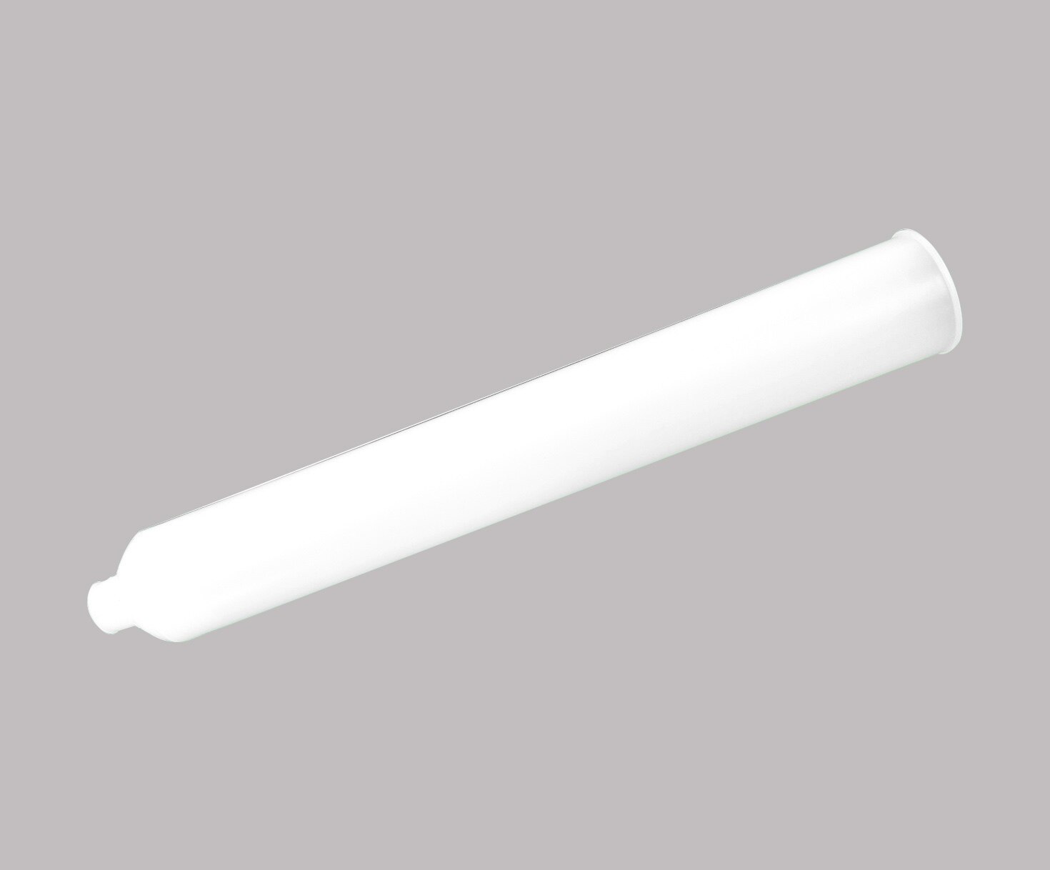 PPG® Semco® 220337 Clear Plastic Low Density 12 oz CWP Plunger Disposable Sealant Cartridge