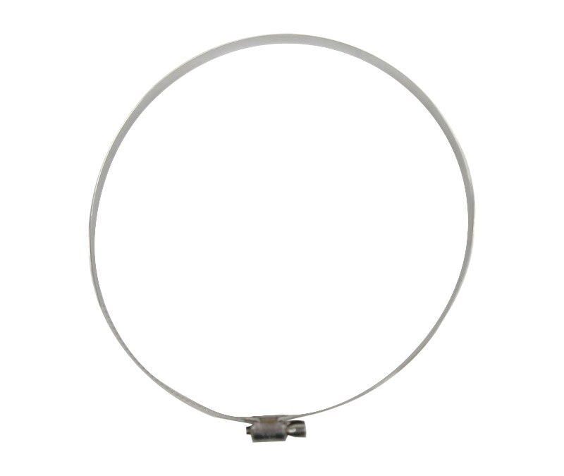 National Aerospace Standard NAS1922-0450-1H Stainless Steel Slot Head Wire Hole Clamp, Hose