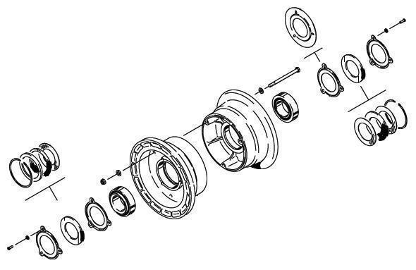 Cleveland Wheel & Brake 40-76B Wheel Assembly