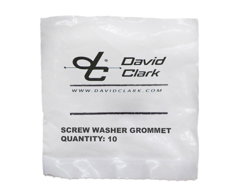 David Clark 40688G-84 Kit Screw Washer & Grom -Pack of 10