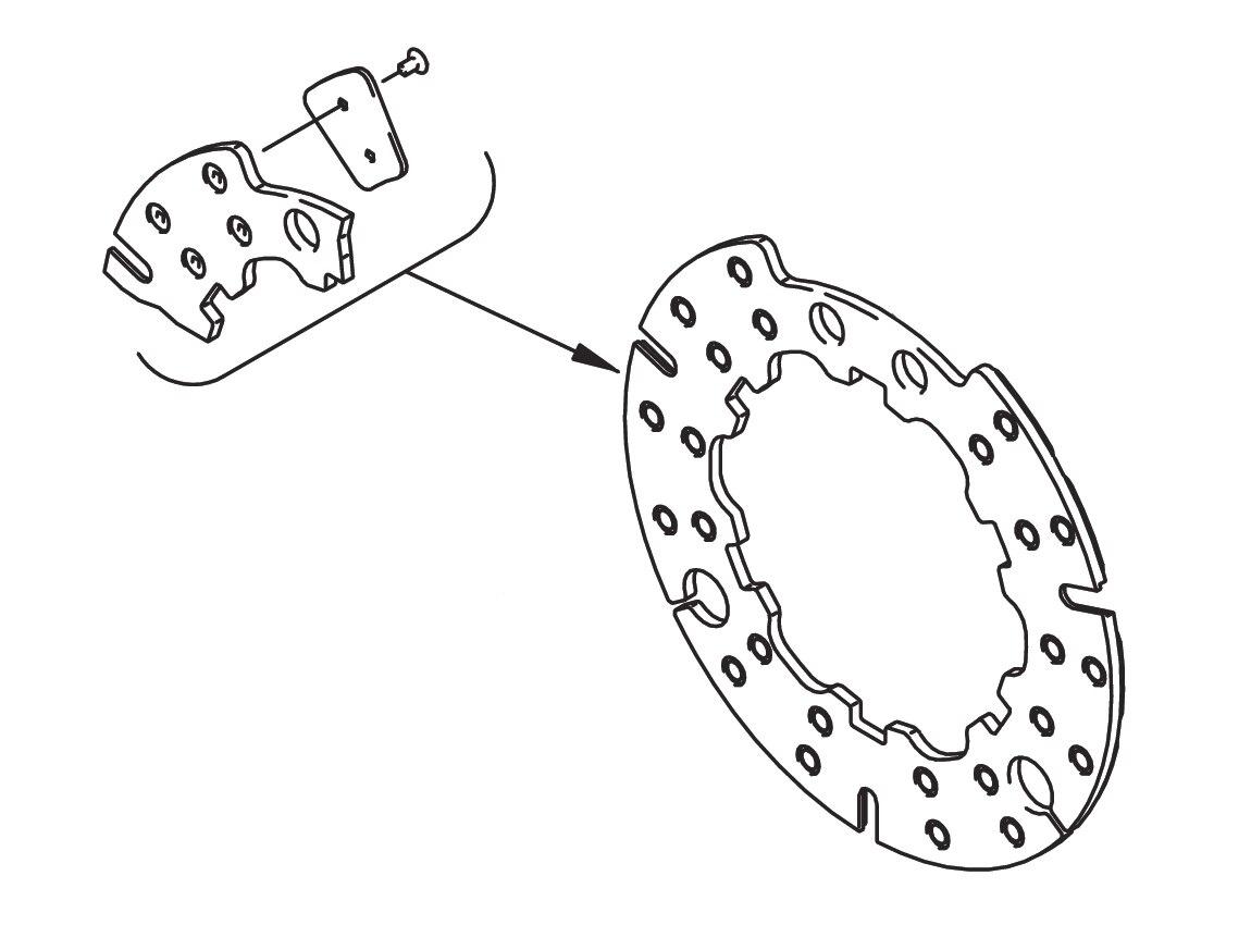 Cleveland Wheel & Brake 073-08200 Pressure Plate Assembly
