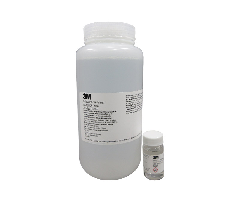 3M™ Aerospace AC-131 CB Clear BMS10-128, Type I, Class A, Grade A Spec Surface Pre-Treatment - Quart Kit