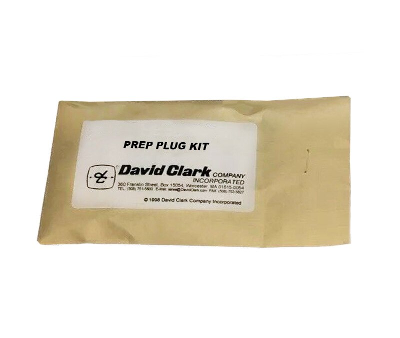David Clark 18900G-82 Kit Prep Plug