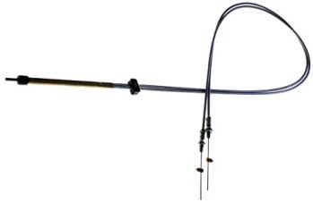 McFarlane Aviation MCQ100D048 FAA-PMA Quadrant Style Throttle Control for Dual Carburetor - 4 Foot