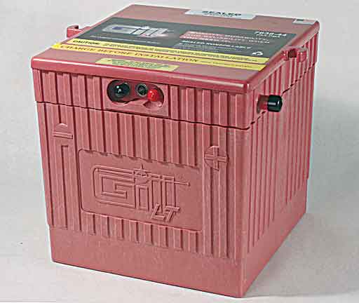 Gill 7638-48P Sealed Lead Acid Aircraft Battery