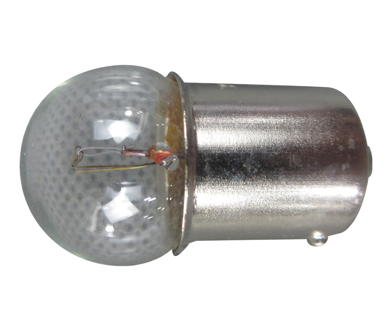 Chicago Miniature 303 G6 28-Volt / 8-Watt BA15s Lamp, Incandescent - 10/Pack