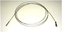 McFarlane Aviation MC1260105-104 FAA-PMA Left Hand Forward Elevator Trim Tab Control Cable