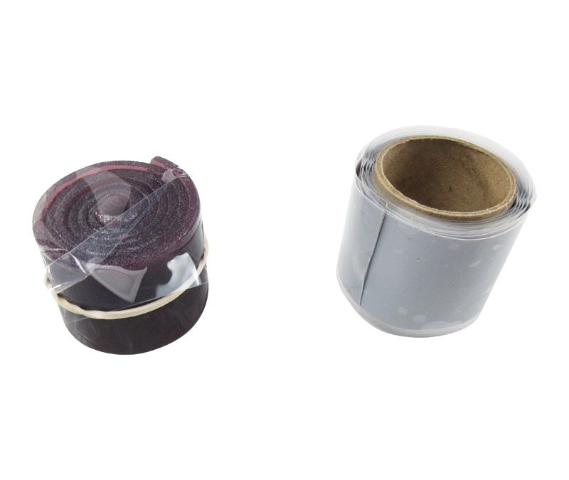 Av-Dec® AD28500-18-18-8 STRETCHSEAL® Plum/Gray 1.00" x 18" Dual Tape Connector Wrap Kit