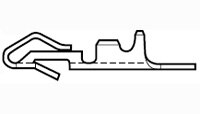 TE Connectivity 640706-1 Receptacle For Sl-156 - 100/Pack
