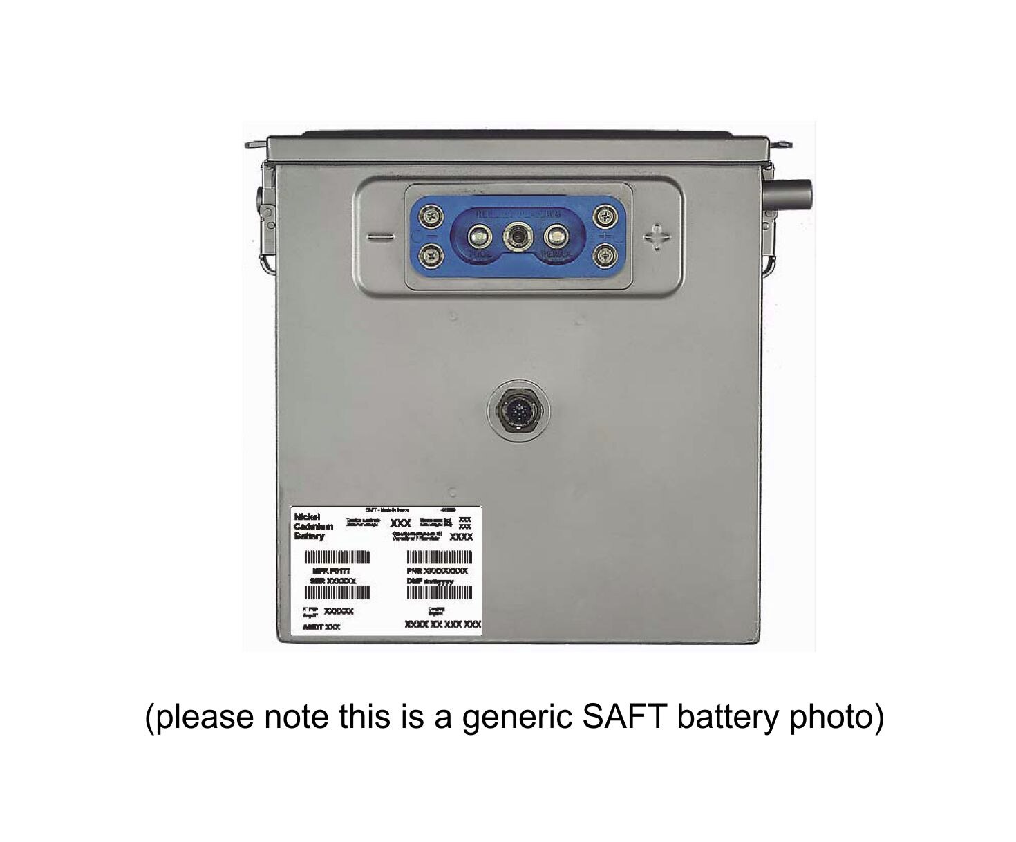 SAFT 415577 Nicad Battery Cover & Box