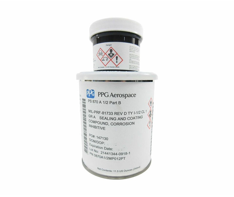 PPG® P/S 870 A-1/2 MIL-PRF-81733D Type I-1/2 Class 1, GA Spec Corrosion Inhibitive Sealant - Pint Kit