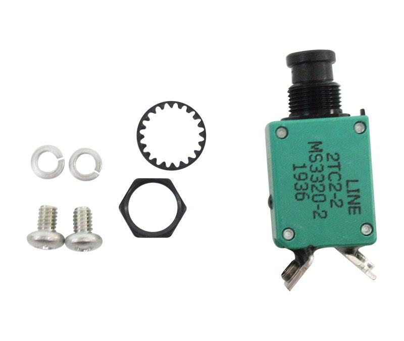 KLIXON® 2TC2-2 Circuit Breaker - 2 AMP