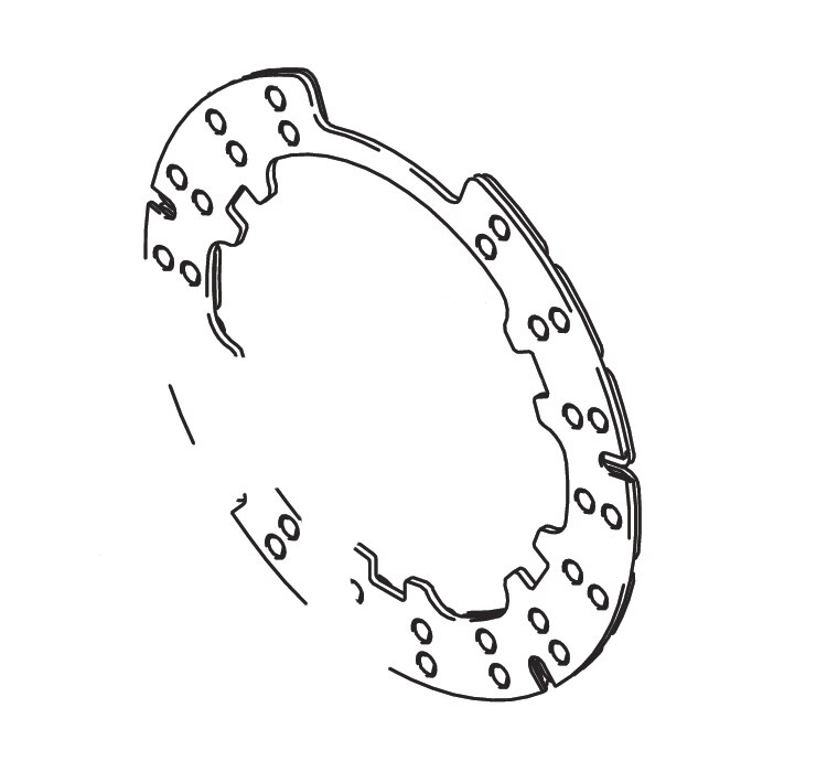 Cleveland Wheel & Brake 073-07101 Pressure Plate Assembly