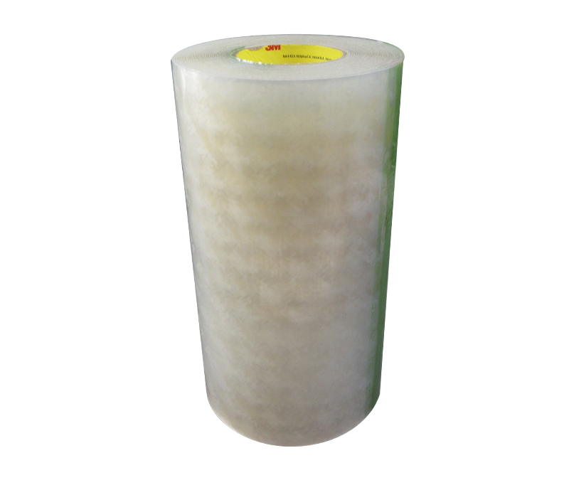 3M™ 8671HS 14 Mil Transparent Polyurethane Protective Tape - 12" x 36 Yard Roll