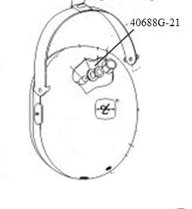 David Clark 40688G-21 Washer, Neoprene -Pack of 10