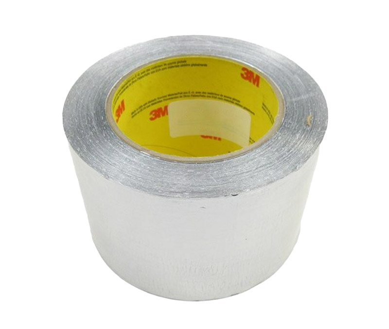 3M™ 051125-85312 Silver 425 Aluminum 4.6 Mil Foil Tape - 3" x 60 Yard Roll