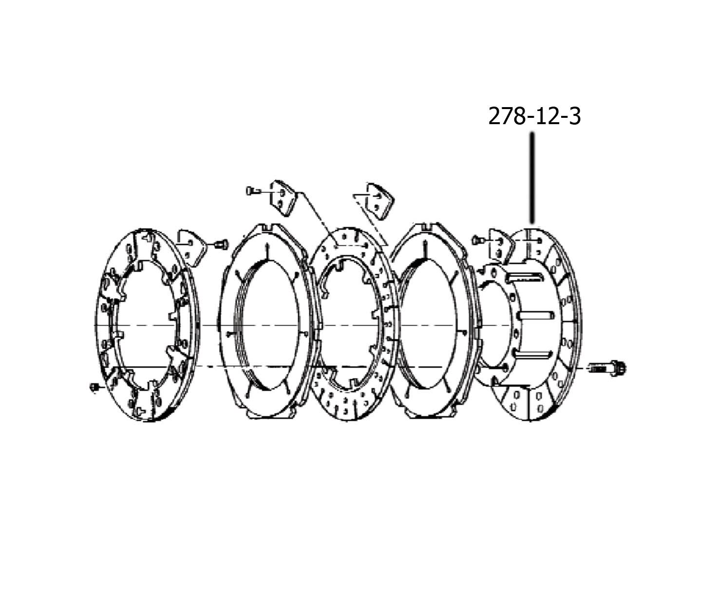 GOODRICH 278-12-3 Plate Torque