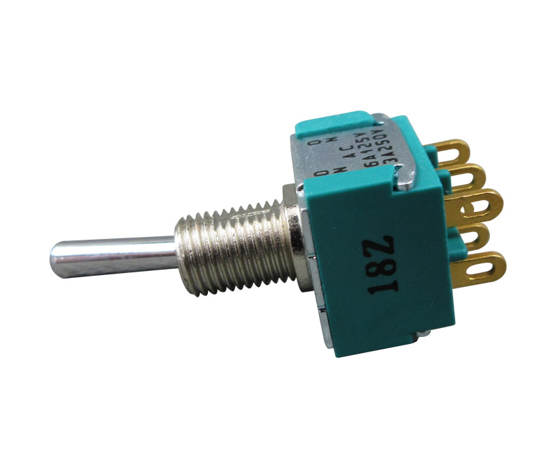 TE Connectivity MTA-206N 250VAC/ 28VDC ON None ON Switch, Toggle