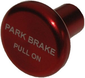 McFarlane Aviation 6277RP FAA-PMA Red Round Parking Brake Knob
