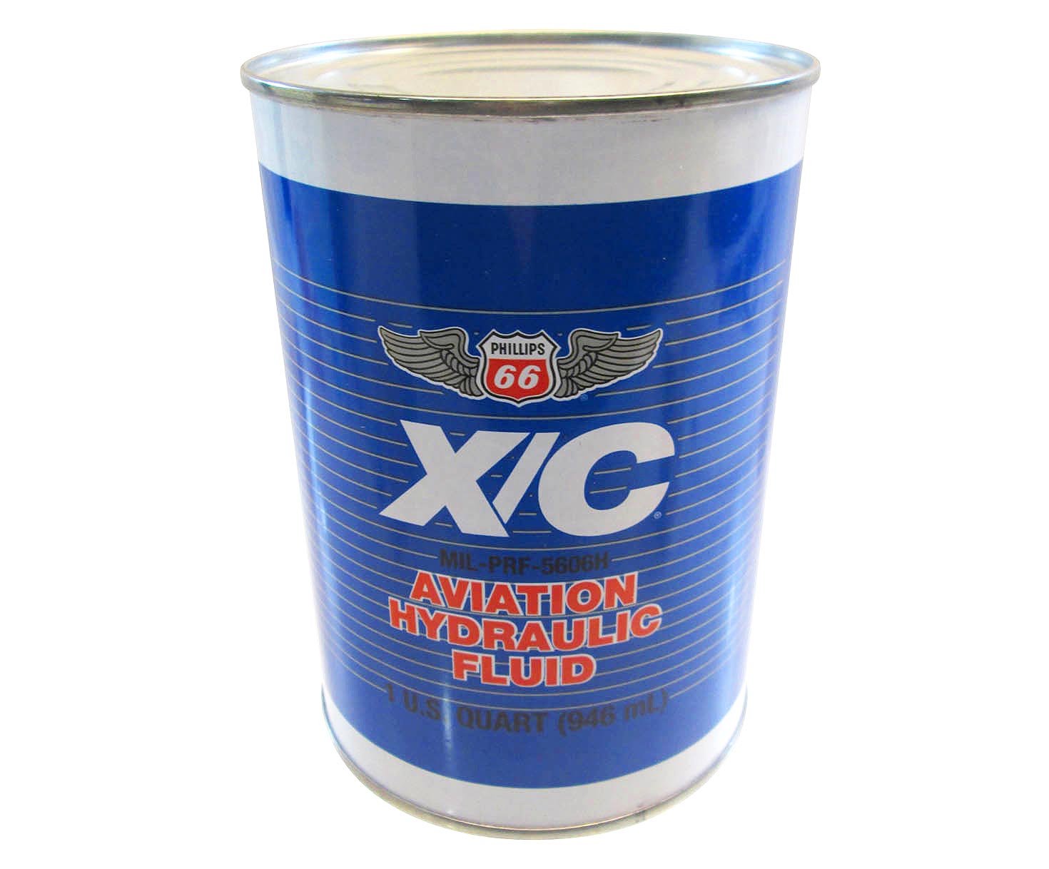 Phillips 66® X/C® Red MIL-PRF-5606H Spec Aviation Hydraulic Fluid - Quart Can