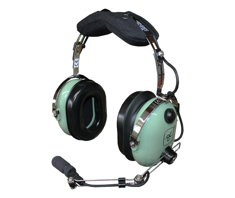 David Clark 12508G-17 Model H10-30 Mono 5-Foot Straight Cord Aircraft Headset
